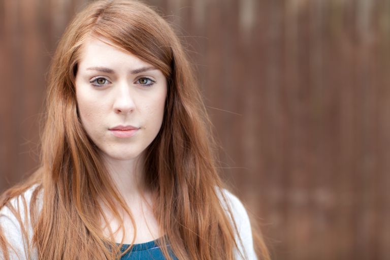 Person looking into the camera