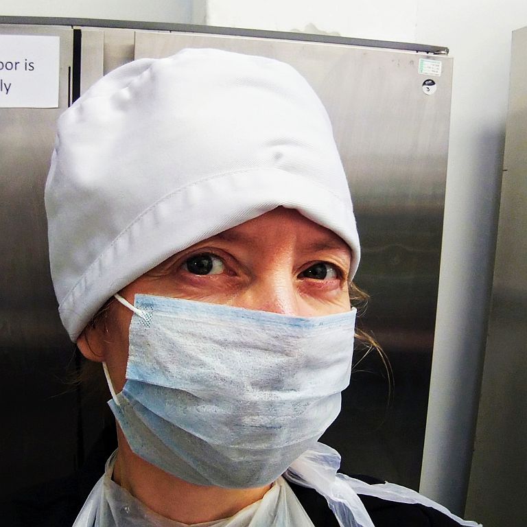 Emergency food response volunteer