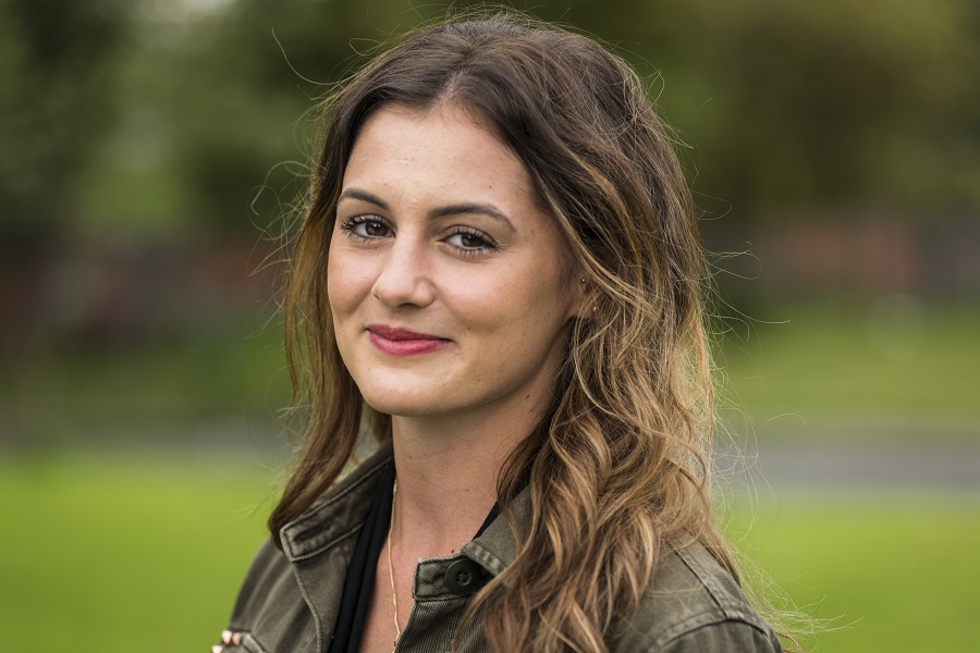 Person smiling for the camera