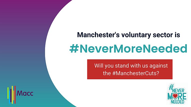 Never more needed campaign image