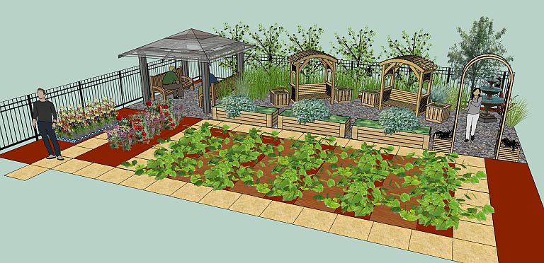 Therapy garden