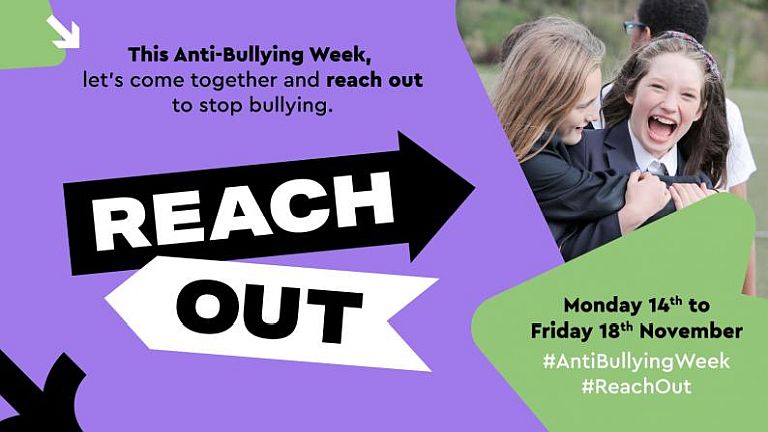 This Anti-Bullying Week, let's come together and reach out to stop bullying
