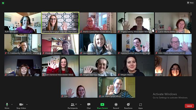 Person smiling for a screenshot on Teams