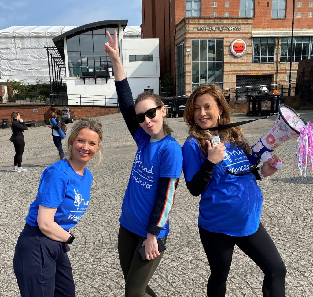 Smiling group of fundraisers