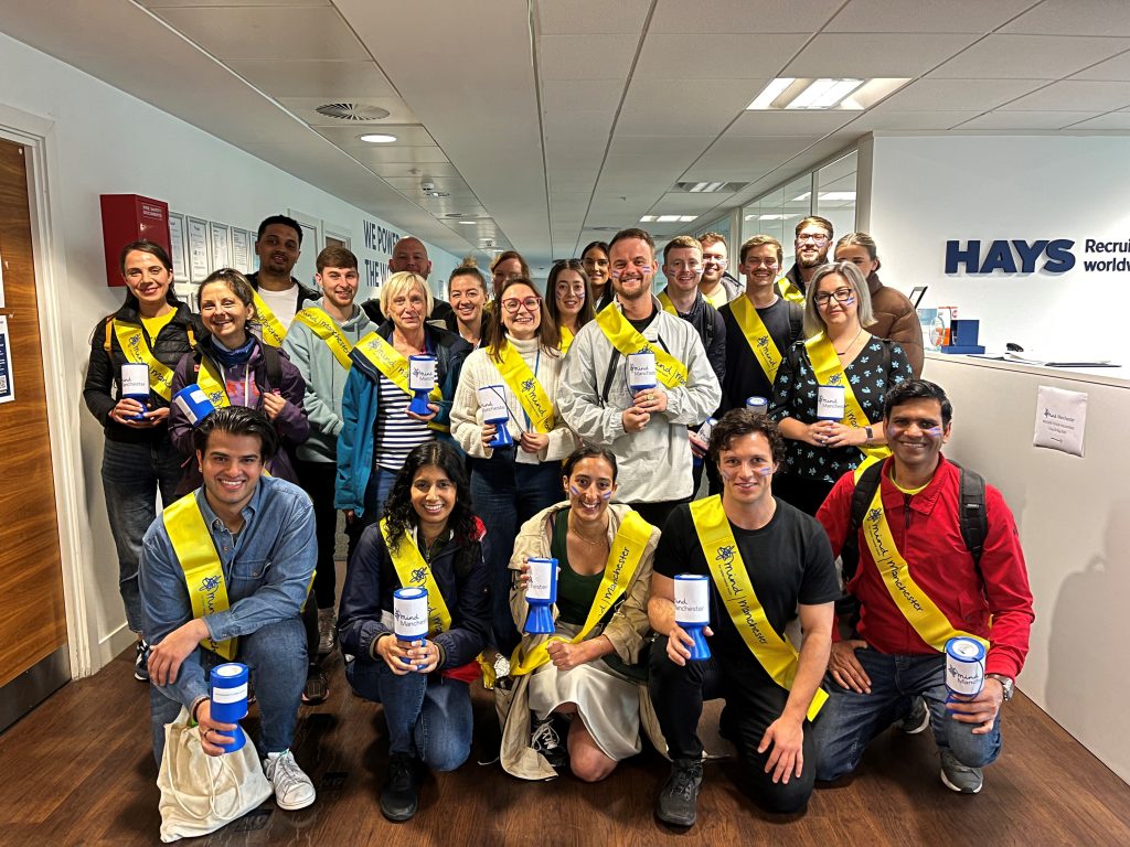 Group of Manchester Mind collection volunteers