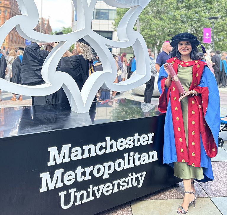 Aashni's graduation