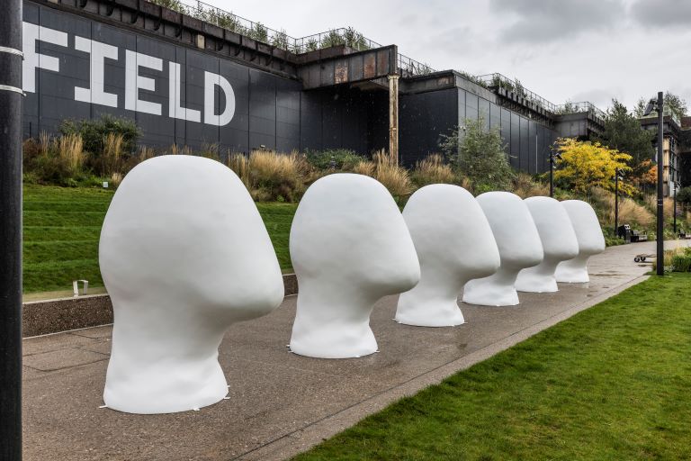 Six Heads awaiting decoration Simon Pantling | We Are Willow