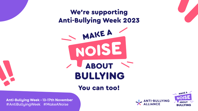 Anti-Bullying Week 2023: Make a Noise - BulliesOut